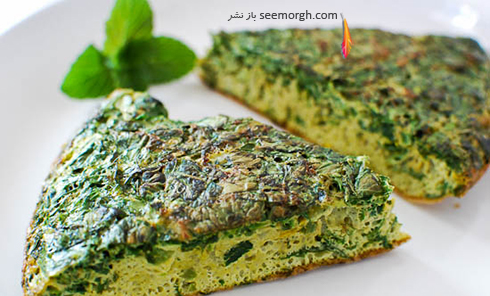 طرز تهیه کوکو لوبیا سبز
