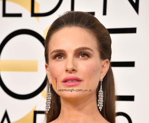 آرایش صورت ناتالی پورتمن Natalie Portman در گلدن گلوب Golden Globe 2017 آرایش صورت ناتالی پورتمن Natalie Portman در گلدن گلوب Golden Globe 2017