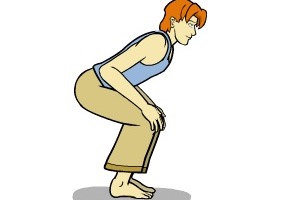 حرکات یوگا - حرکت ایستاده خم شدن ( Standing Forward Bend )