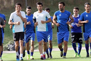 طالب لو، رحمتی و فروزان در تمرین استقلال!
