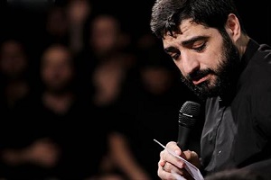 فوتبالیست ها و اکبر عبدی در هیات مداح مشهور + تصاویر
