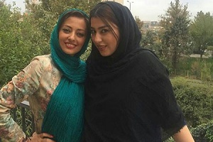 نفیسه روشن در کنار بهداد سلیمی و همسرش + عکس