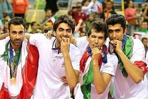 عکسی جالب از سفره مجردی دو ستاره والیبال ایران