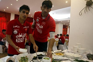 برانکو و ستاره های پرسپولیس آشپز شدند