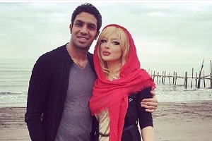 تبریک خاص سپهر حیدری برای روز عشق به همسرش