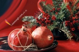 انار شب یلدا را اینطوری تزیین کنید !
