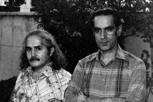 چند عکس تاریخی و به یادماندنی از محمد قهرمان و اخوان ثالث