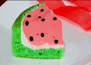 طرز تهیه چیز کیک هندوانه ای برای شب یلدا