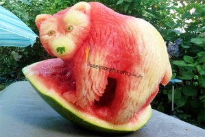 ایده هایی جالب و متفاوت برای تزئین هندوانه شب یلدا