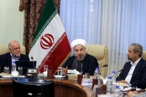 بازدید روحانی از وزارت نفت + عکس