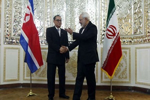 دیدار وزیر خارجه کره شمالی با ظریف + تصاویر