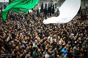 اجتماع بزرگ عزاداران حرم رضوی + تصاویر