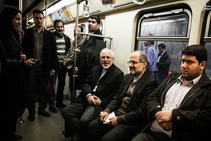 ظریف در مترو!!