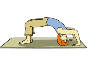 حرکات یوگا - حرکت چرخ ( Wheel Pose )