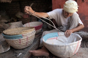 زنبیل بافی
